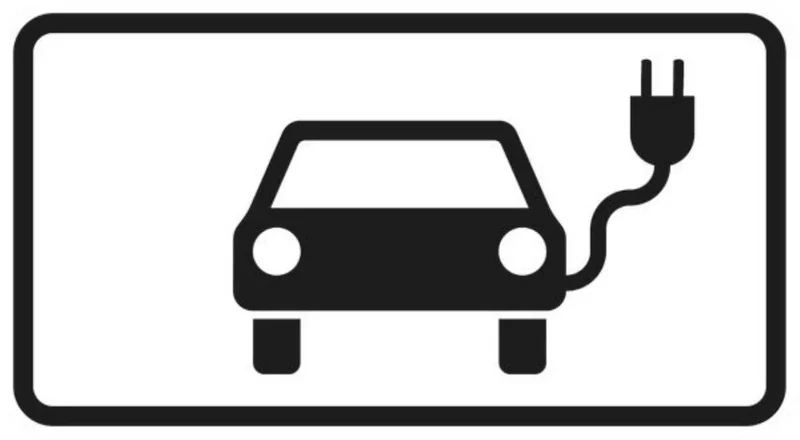 Verkehrszeichen VZ1010-66 Elektrisch betriebene Fahrzeuge