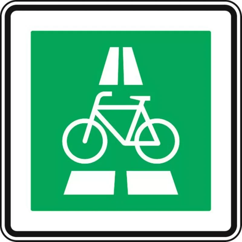 Verkehrszeichen VZ350.1 Radschnellweg