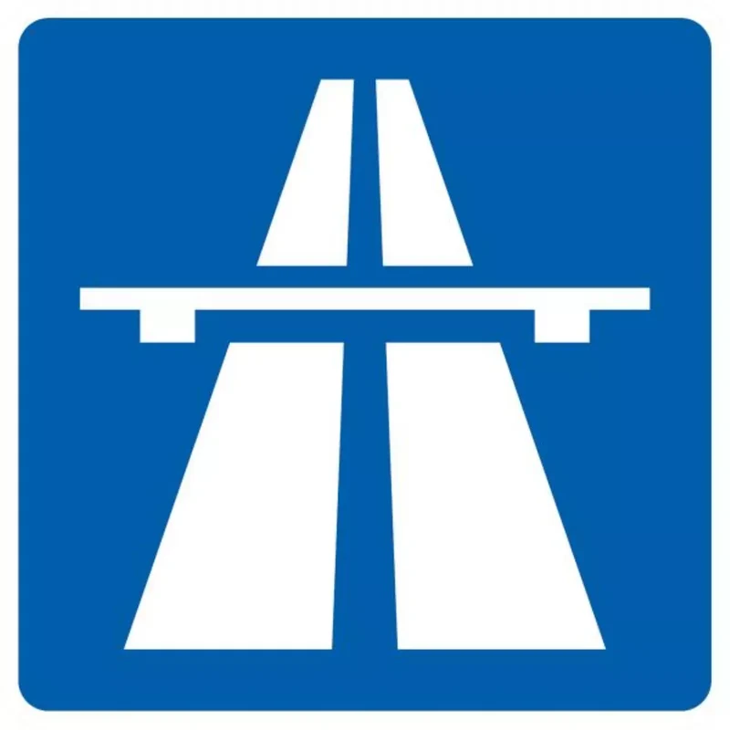 Verkehrszeichen VZ330.1 Autobahn