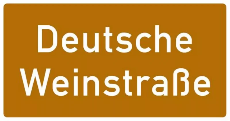 Verkehrszeichen VZ386.2 Touristische Route