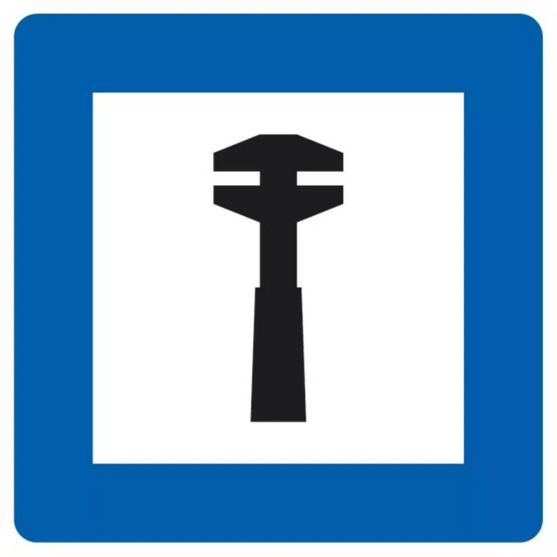 Verkehrszeichen VZ365-62 Pannenhilfe
