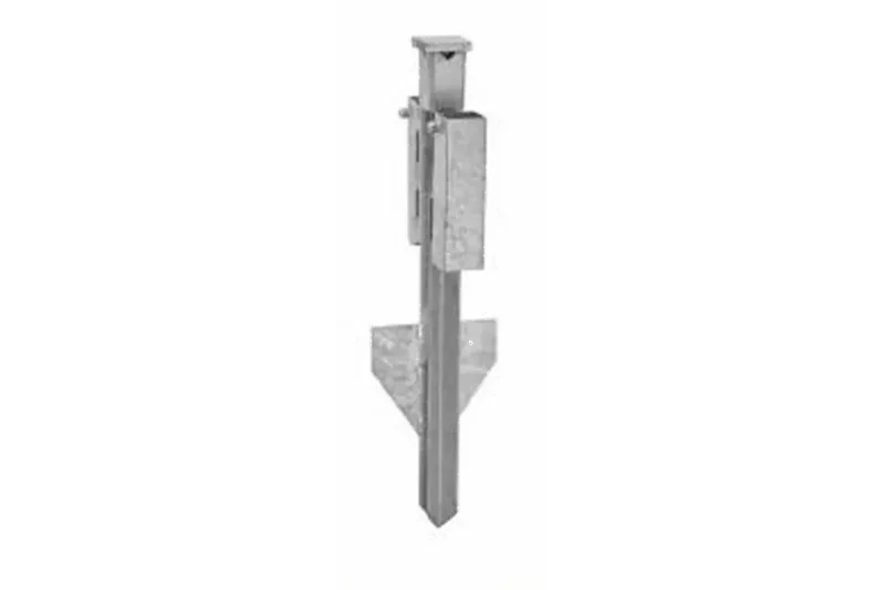 Erdanker für 40 x 40 mm Schaftrohre