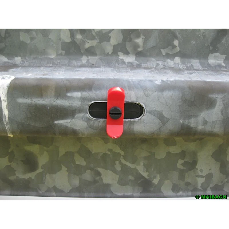 Schutzplanken-Reflektoren, Kunststoff, 60mm, weiß-weiß – VPE 100 St.