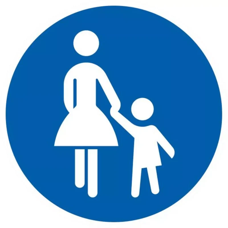 Verkehrszeichen VZ239 Gehweg