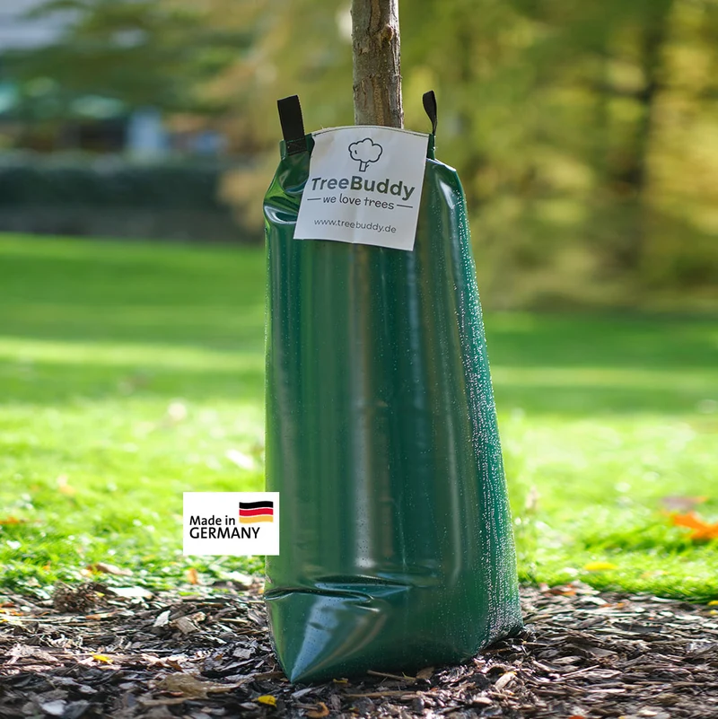 Baum-Bewässerungssack TreeBuddy Premium, 100 Liter, aus robustem PVC – VPE 10 Stück