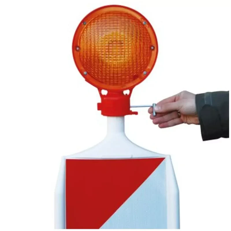 Sicherheitsbakenleuchte, OptiLED, einseitig gelb