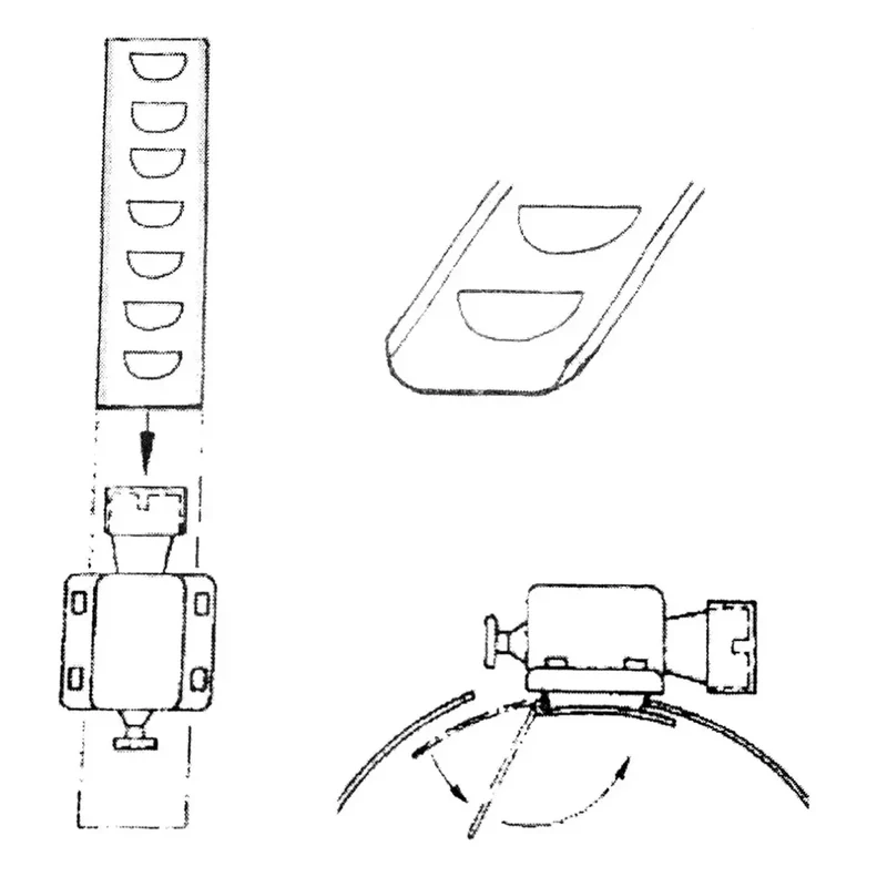 Schraubengehäuse Edelstahl 14 mm, verbinder für Edelstahlband