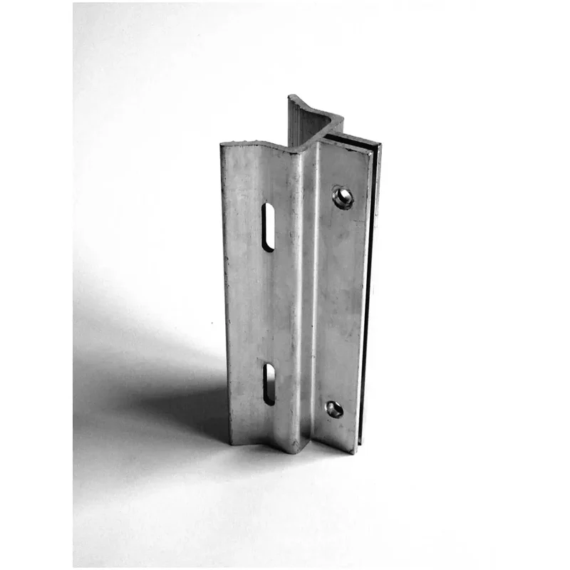 Nasenband Breit aus Aluminium für Schilder von 2 – 4 mm