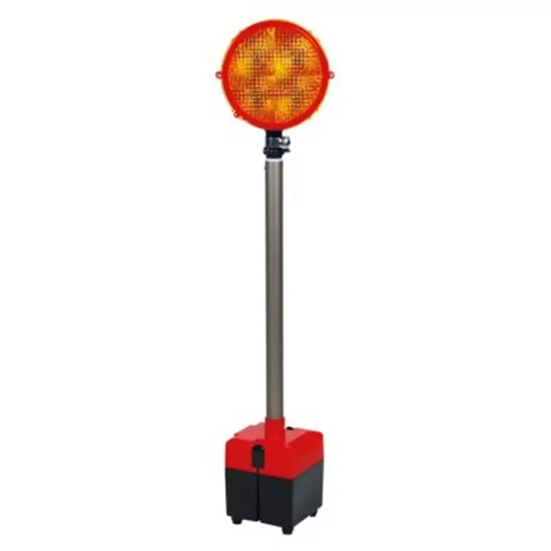 Leitkegel-Richtstrahler RS 2000 LED, einseitig, gelb, inkl. Versorgungsteil