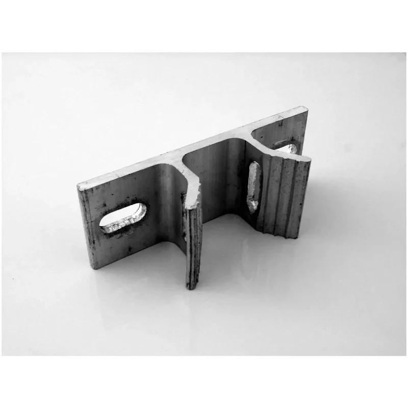 Bandbügel Aluminium, 70 mm Lochabstand für gelochte Verkehrszeichen