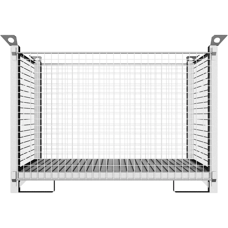 Transportbox für 35 Mobilzaunfüße, Füllmaße 1,43 mx0,87 mx0,94 m