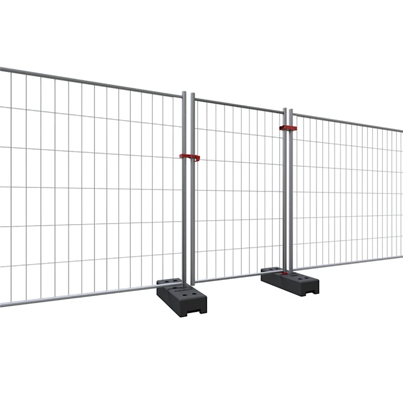 Bauzaunfuß aus Kunststoffrecycling mit 6 Löchern Diam. 42 mm, Br.250 mmxL.700 mmxH.160 mm, 20 kg