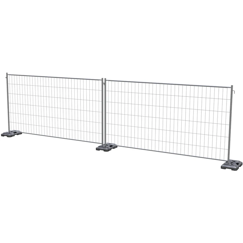 Mobilzaun Profi, B. 3500 x H 2000 mm, mit Haken und Ösen