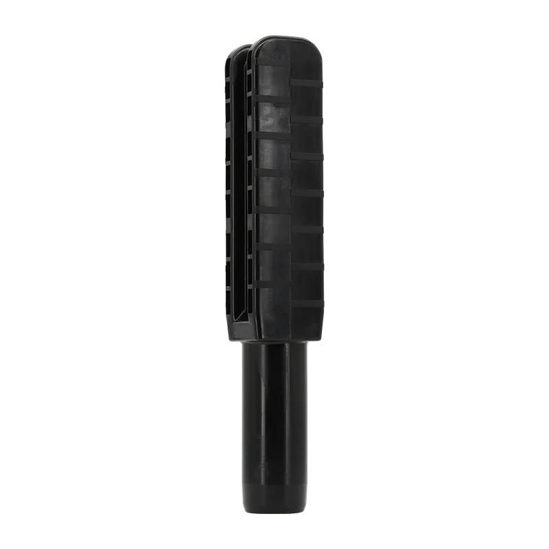Fußplattenadapter Ø 42 schwarz für Absperrschrankengitter Event (Wemas)