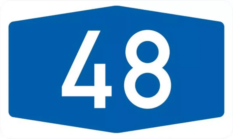 Verkehrszeichen VZ405 Autobahnen