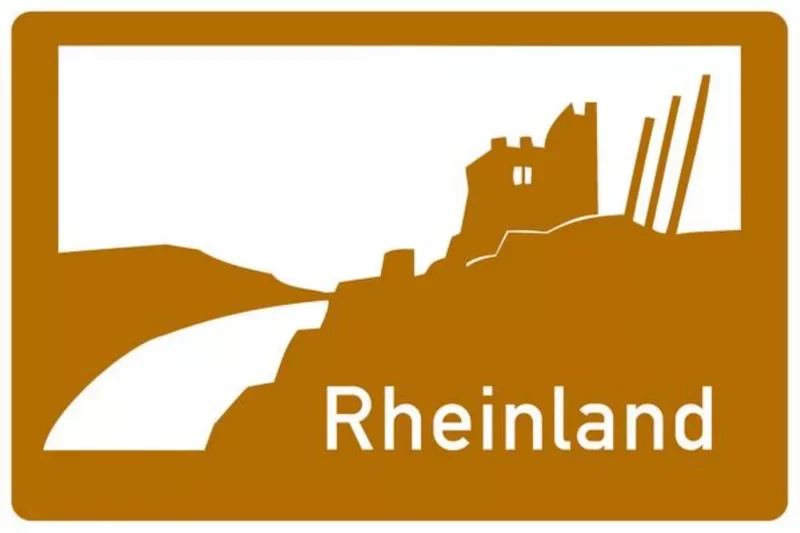 Verkehrszeichen VZ386.3 Touristische Unterrichtungstafel