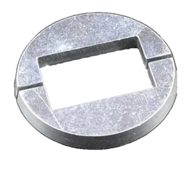 Rohrklemmung 2-teilig, für Einschlagfundament ProFix ø 60 mm, aus Stahl feuerverzinkt, für Schaftrohr 60 x 40 mm