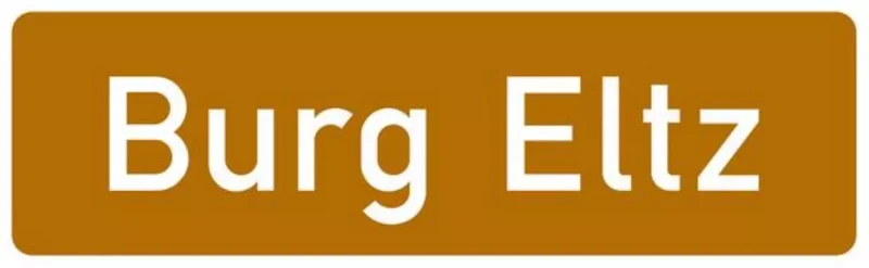Verkehrszeichen VZ386.1 Touristischer Hinweis
