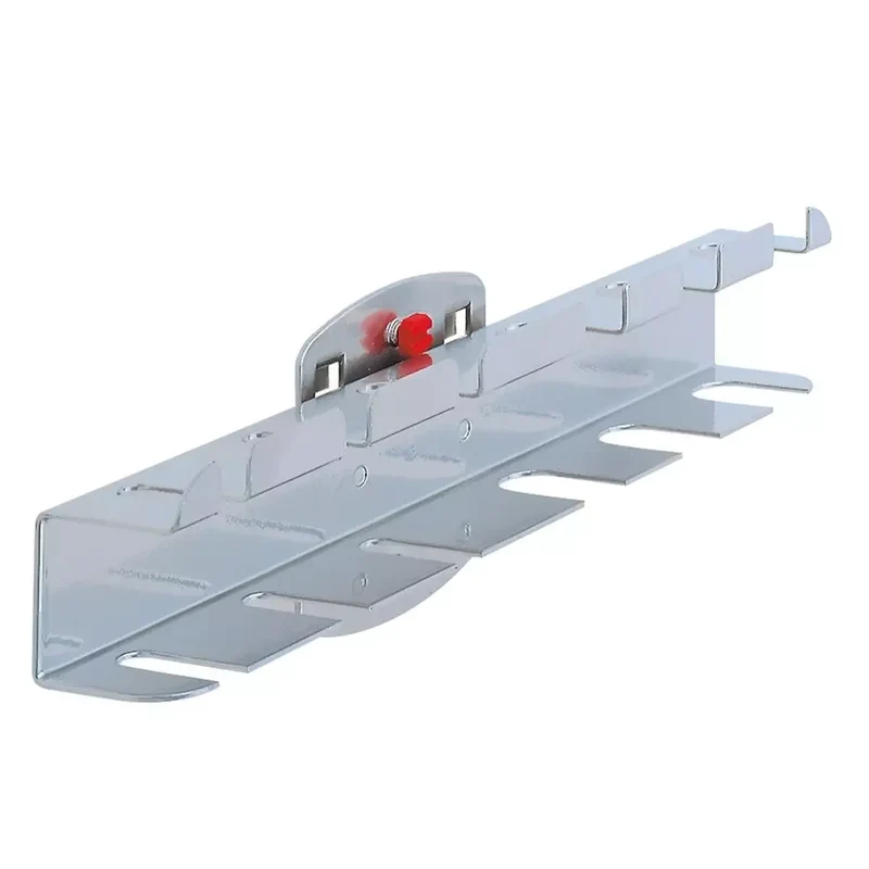 Schraubendreherhalter 12 Teile, BxTxH 390x30x40 mm, ähnlichRAL 9006 aluminium