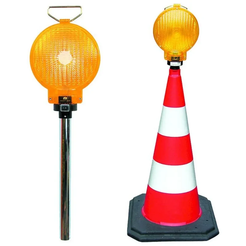 Stableuchte-LED Typ 62/S 1- oder 2seitig gelb Ø 200 mm 9 Volt