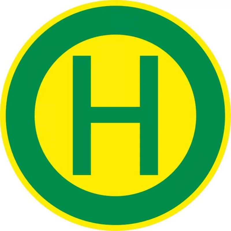 Verkehrszeichen VZ224 Haltestelle