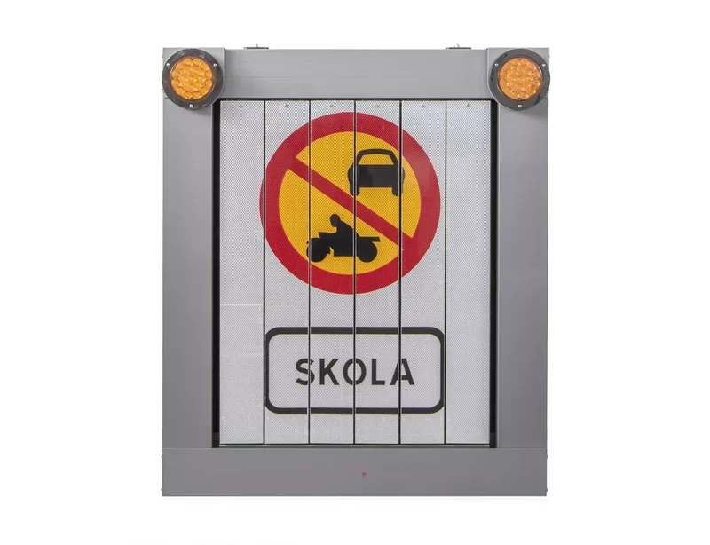Prismenschild mit Bildgröße 630 x 630 mm
