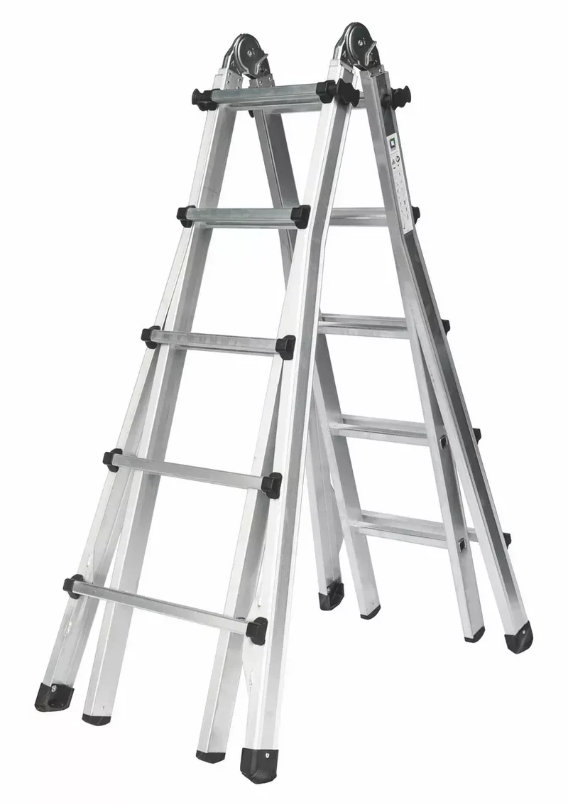 Teleskopleiter 4-teilig ohne Traverse