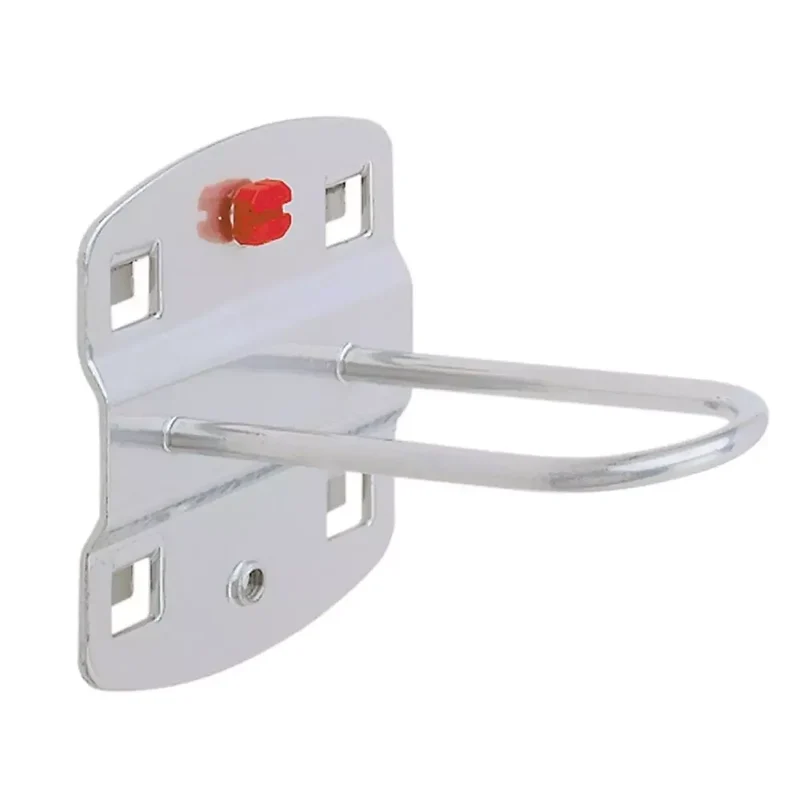Rundhalter, LxB 65x25 mm, ähnlich RAL 9006 aluminium