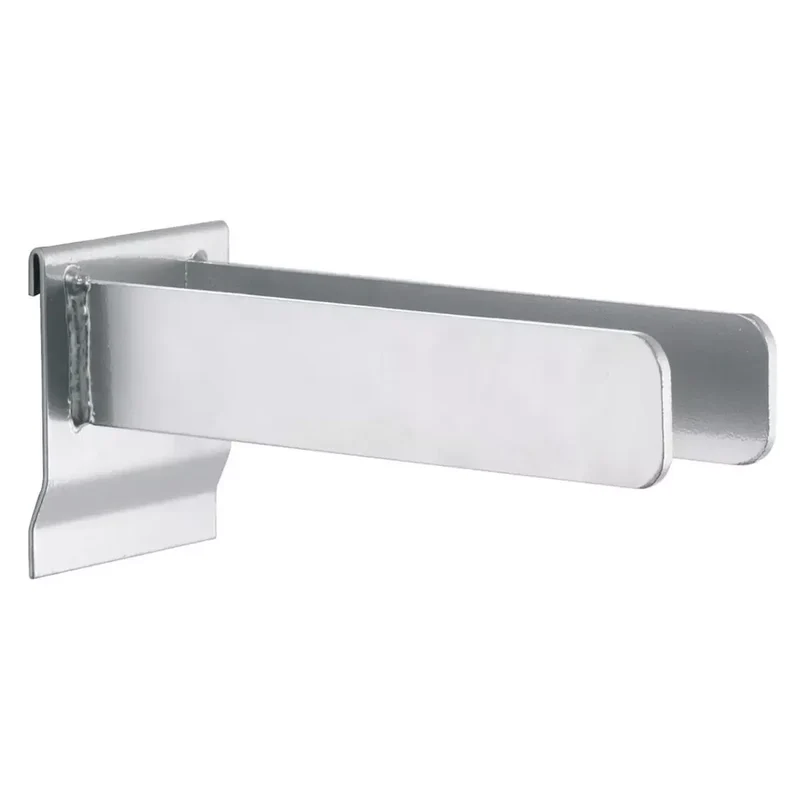 Gabelträger, lichte Weite 40 mm, ähnlich RAL 9006 aluminium