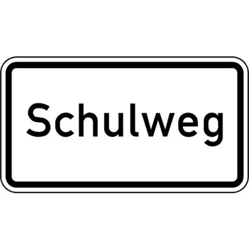 Warn- und Hinweisschild WH 45 – Schulweg