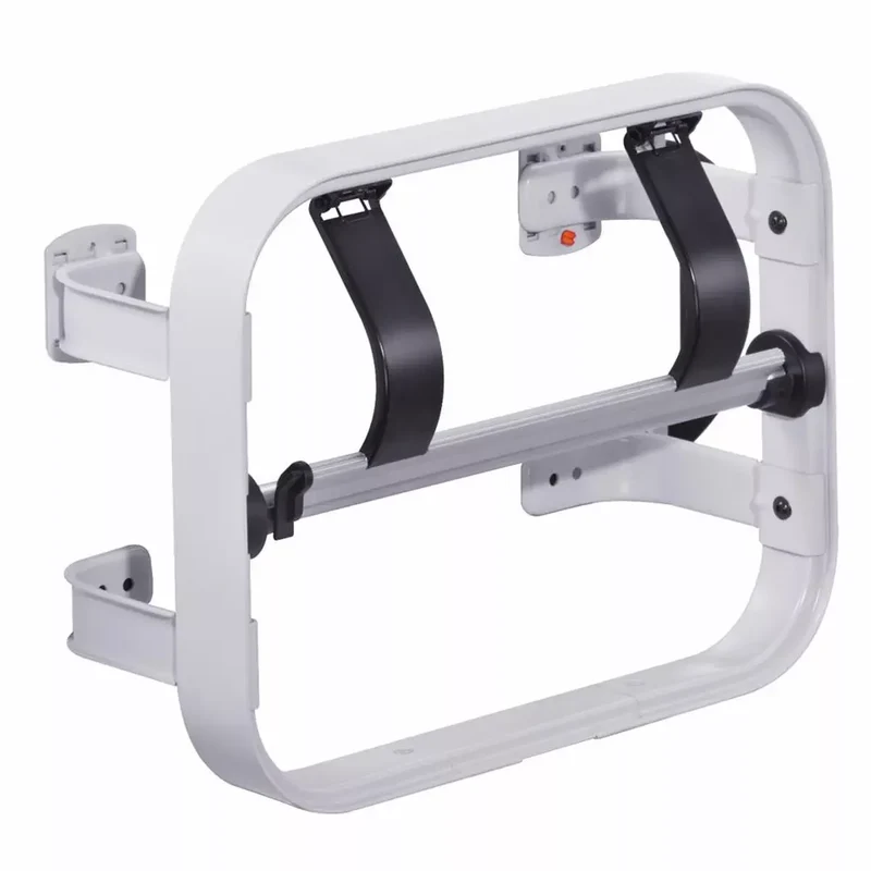 Papierabroller, für Rollenbreite 300 mm, AchsDurchm. 20 mm, mit glattem Schneidmesser, BxTxH 384x220x310 mm, lichtgrau