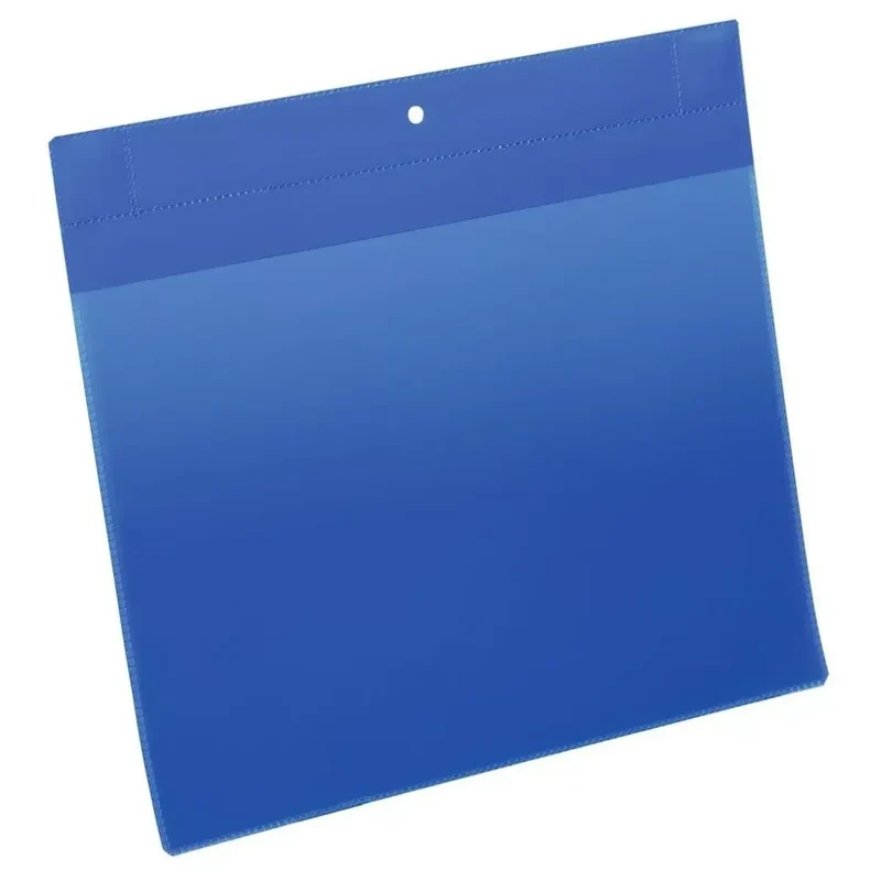 Neodym-Magnettasche A4 quer, BxH 297x210 mm, starke Haftkraft durch zwei Neodym-Stark-Magnete, Pack mit 10 Stück, Mindestabnahme 2 Pack