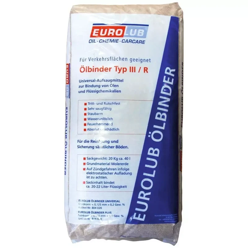 EUROLUB Ölbinder Universal (grob) Typ III/R (20 Kilogramm)