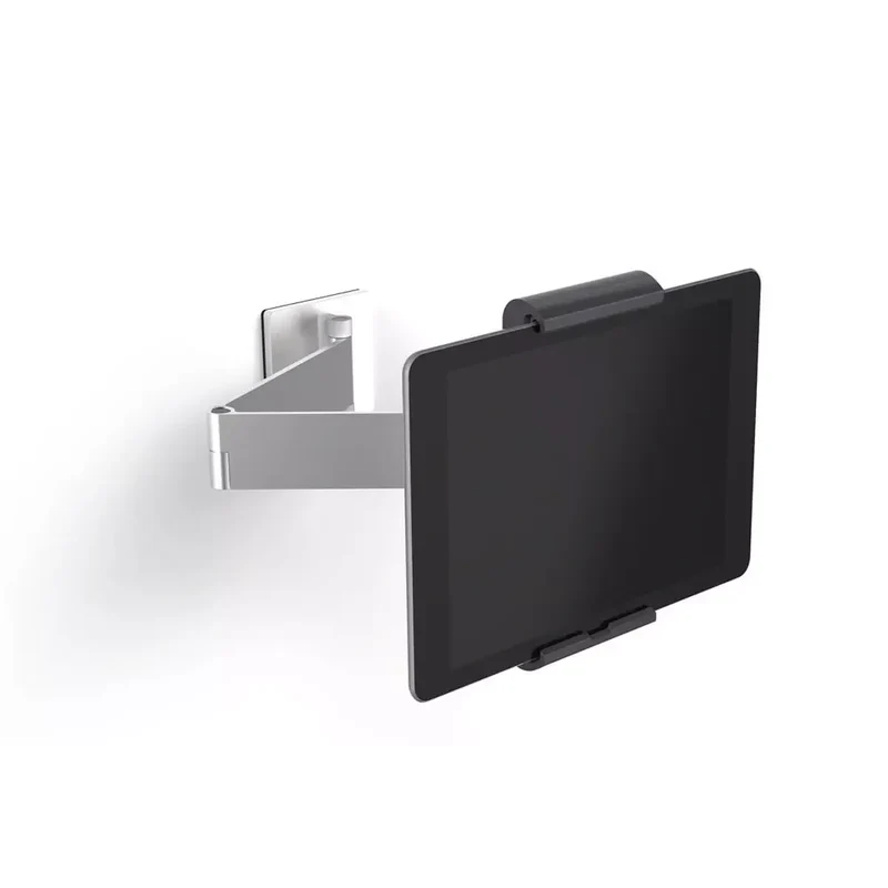 Tablet-Halter, Wandhalter mitSchwenkarm, für Tablet-Größenvon 7-13 Zoll, BxTxH 95x170x225 mm, metallic silber