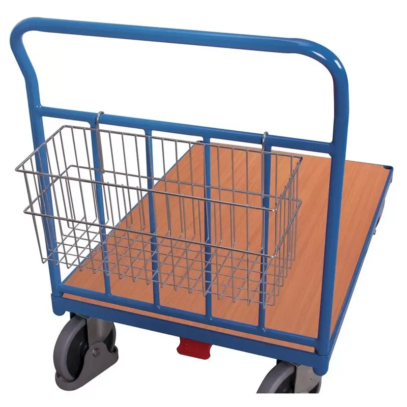 Drahtkorb zum Einhängen, BxTxH520x200x230 mm, alusiber