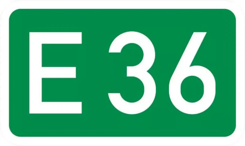 Verkehrszeichen VZ410 Europastraßen