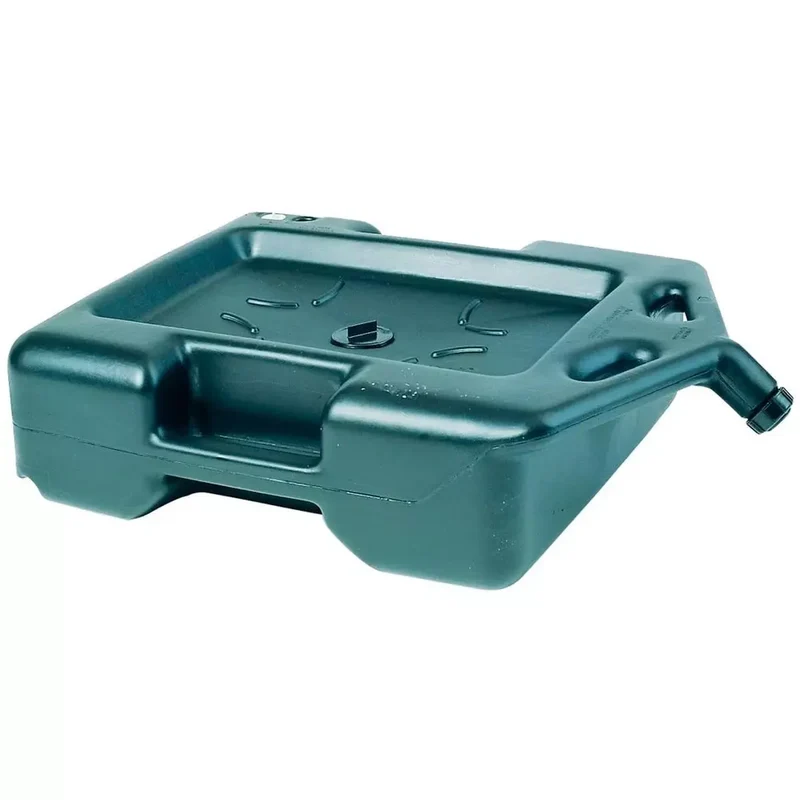 Altölwanne aus Polyethylen, geschlossene Ausführung, fahrbar, Volumen ca. 60 Liter, BxTxH915x600x245 mm
