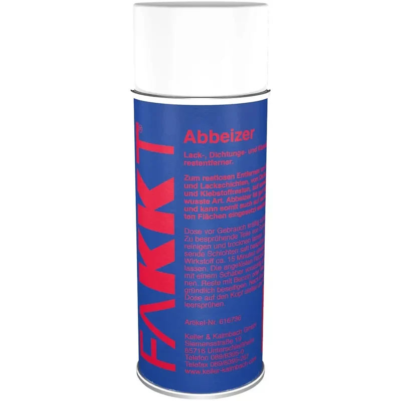 FAKKT Abbeizer, Dichtung-/Farb/Klebstoffentferner, 400 ml Spray