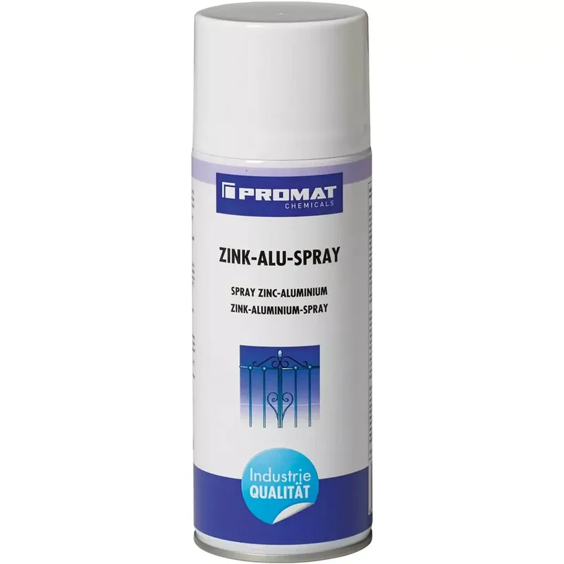 Zink-Alu-Spray, Inhalt 400 ml, temperaturbeständig bis +250 Grad C, Spraydose
