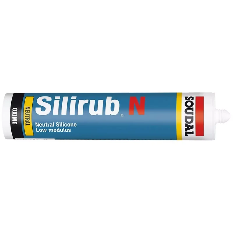 Soudal Silikon Silirub N, grau, 310 ml