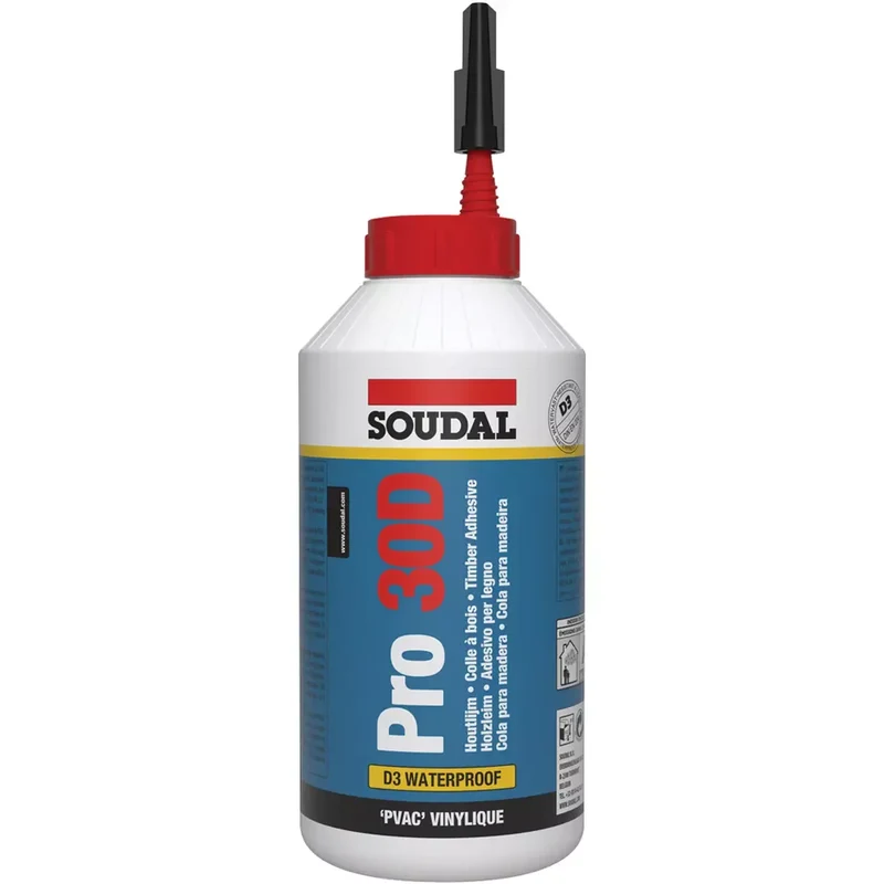 Soudal Holzleim PRO 30D D3, 750 g