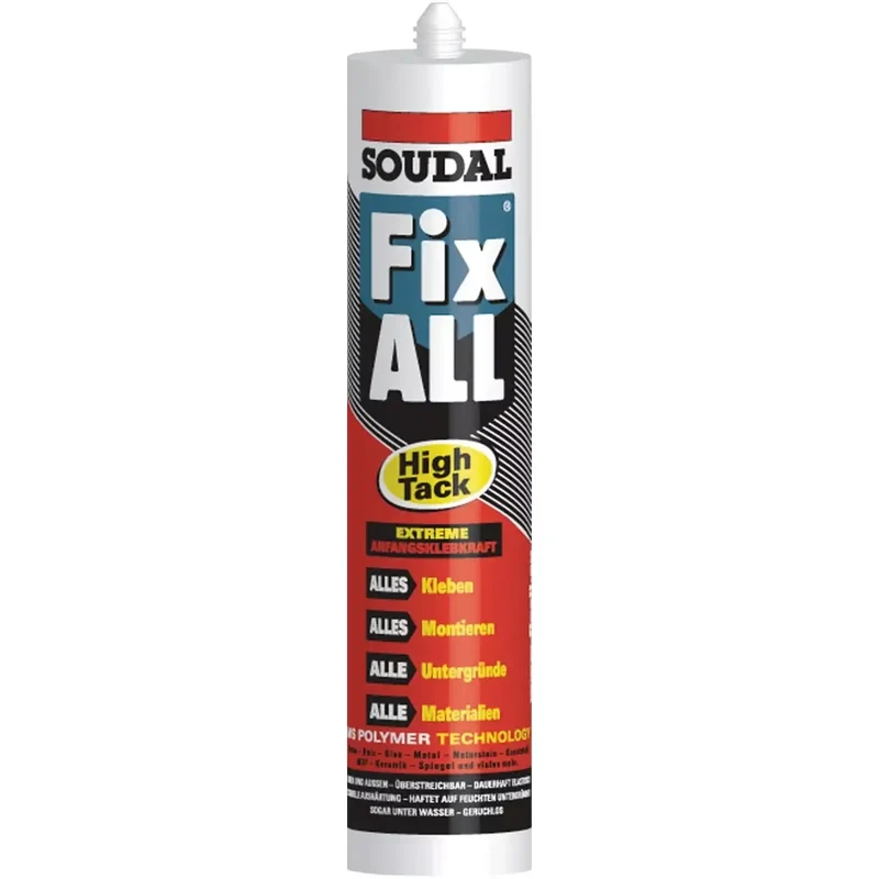 Soudal Montagekleber Fix All High Tack, weiß, 290 ml