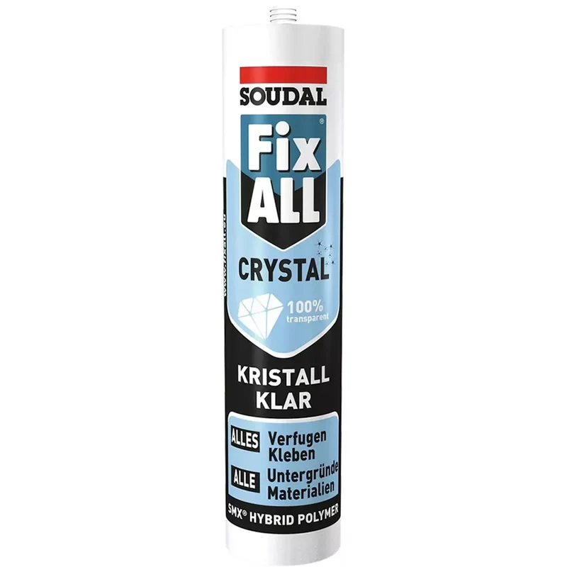 Soudal Montagekleber Fix All Crystal, transparent, 290 ml