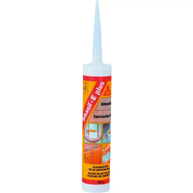 Silicondichtstoff E plus weiß 300 ml Kartusche