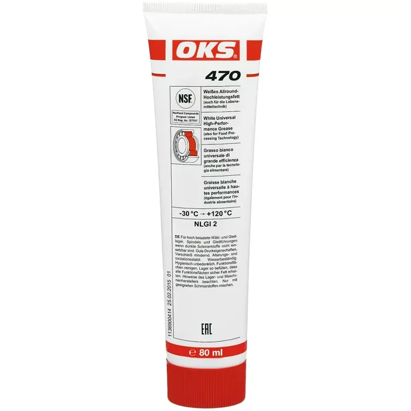 OKS 470 Allround-Hochleistungsfett, weiß 80 ml Tube