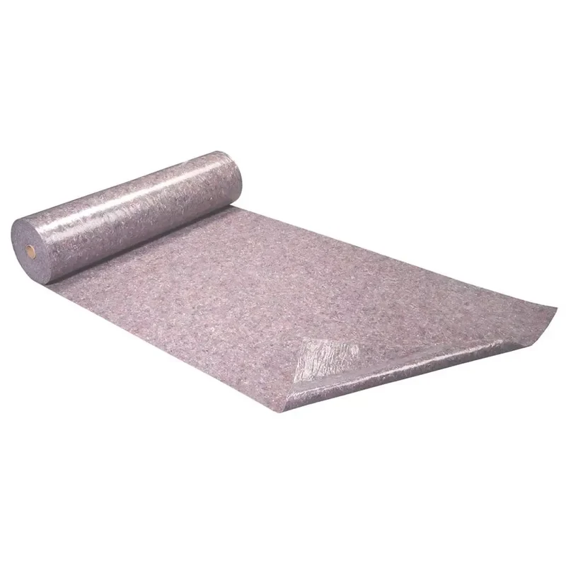 Handwerkermatte mit Schutzvlies, eins. rutschhemmende Folie, 220 g/qm, Rollenbre