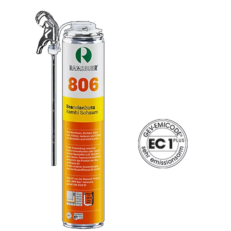 Ramsauer 806 Brandschutzschaum Kombi B1, 1K PU-Schaum, 750 ml Dose