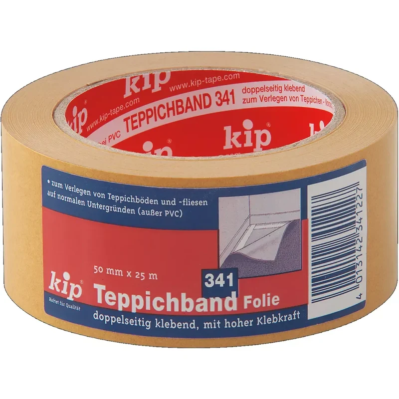 Kip Folien-Teppichband 50 mm x25 m, 341-22