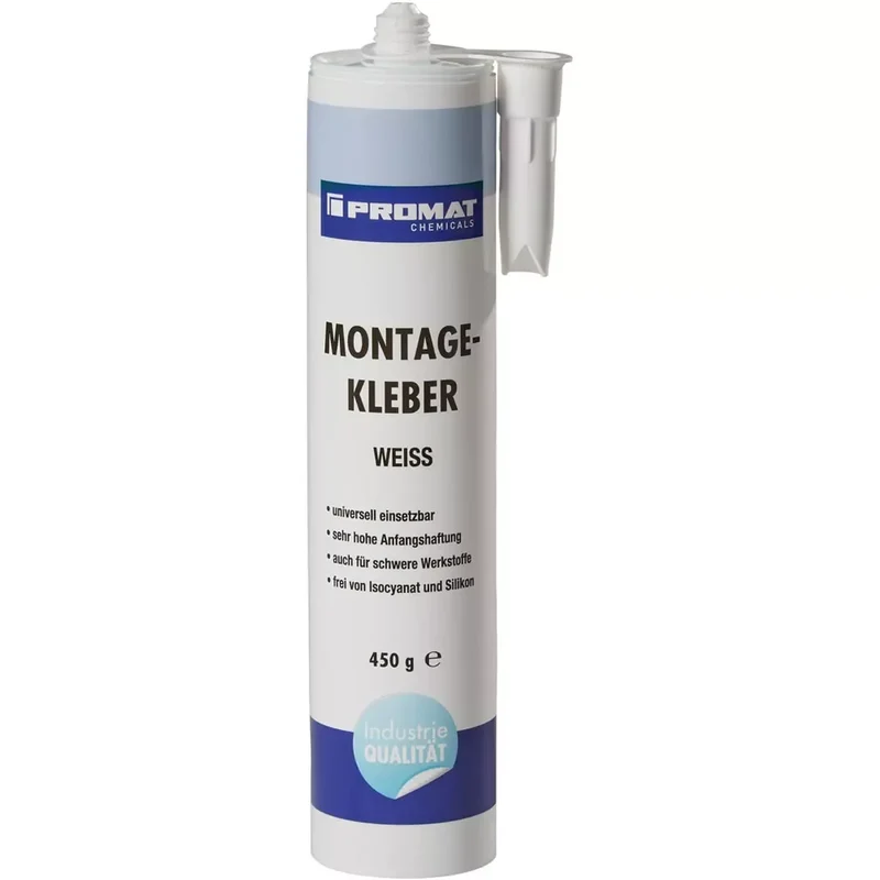 Montagekleber weiß 450 g Kartusche