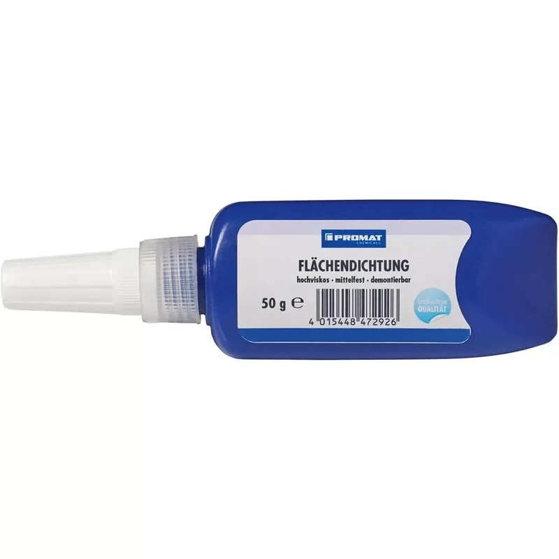 Flächendichtung, rot, Inhalt 50 g, Flasche